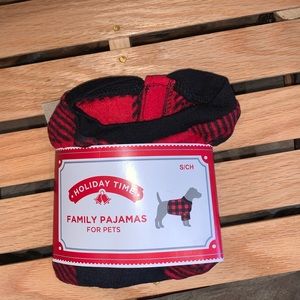 Holiday Time pet pajamas size S
